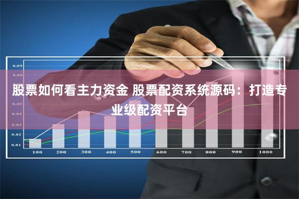 股票如何看主力资金 股票配资系统源码：打造专业级配资平台
